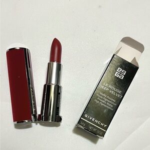 Givenchy Le Rouge Deep Velvet Powdery Matte #37 ROUGE GRAINE Full New In Box